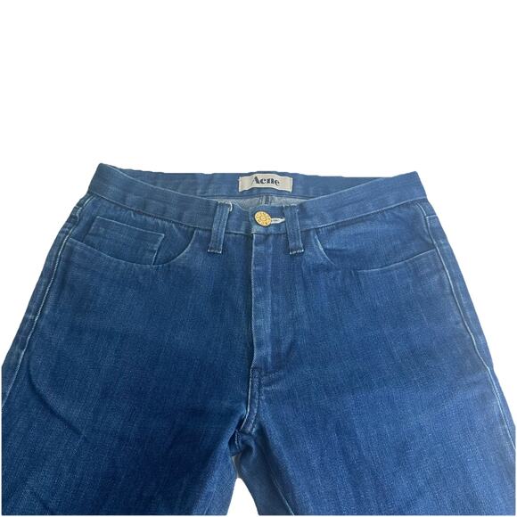 Acne Studios Blue Snake Breeze Denim Jeans size 29 - Picture 2 of 8